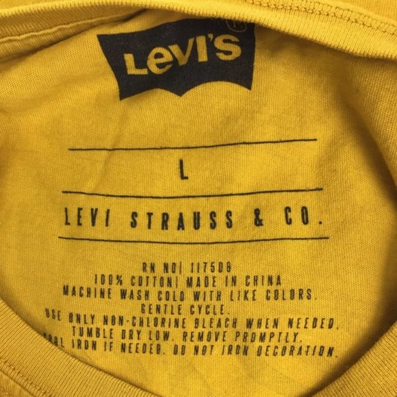 Levi's Men's Logo Graphic T-Shirt Large - Picture 5 of 7